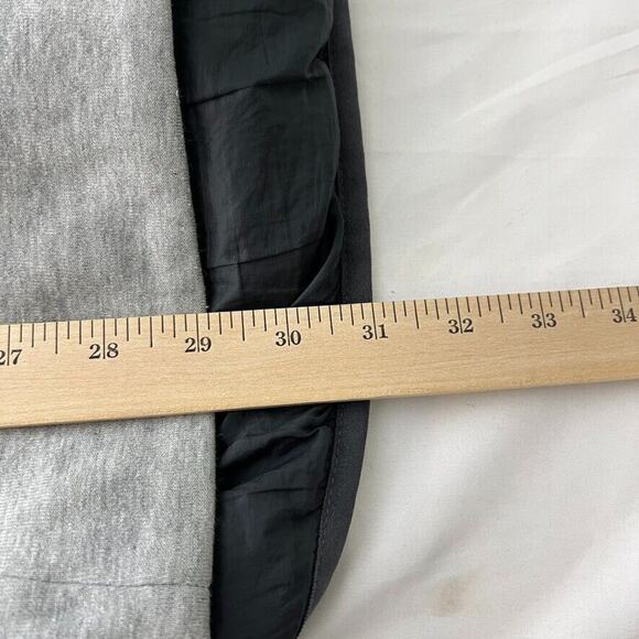 Nike Gray Aeroloft Parka Hooded Lined Full Zip Goose Down Jacket Size M Women's - Picture 12 of 12